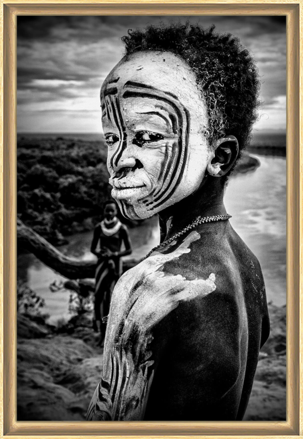 A boy of the Karo tribe